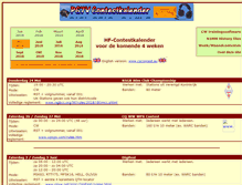 Tablet Screenshot of contestkalender.nl